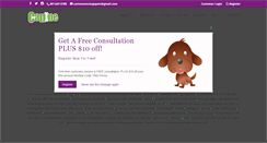 Desktop Screenshot of canineconciergepets.com